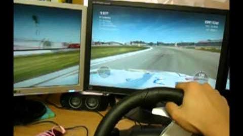 GRID 2 - Eyefinity with head cam (this time with audio)