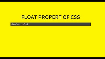 Float property and responsive inline elements -  Learning CSS / CSS3 Tutorial [Part 10 of 20]