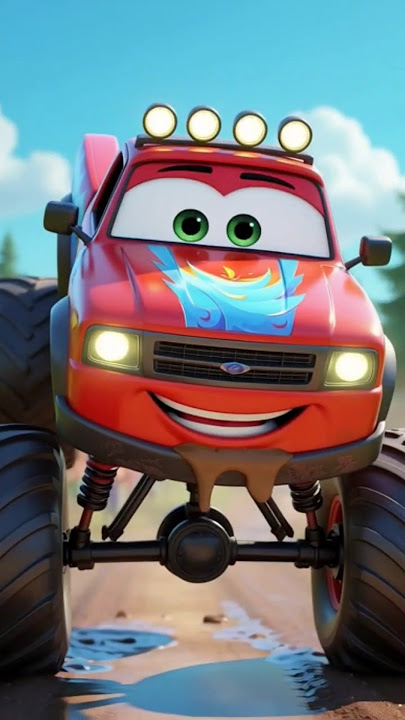 wow jumping truck sound 🚛 long vehicle sound, hino, ud, isusu, toyota #automobile #shorts #monster