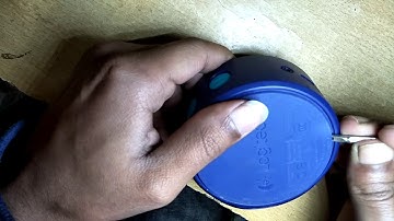 How to open logitech x50 bluetooth speaker