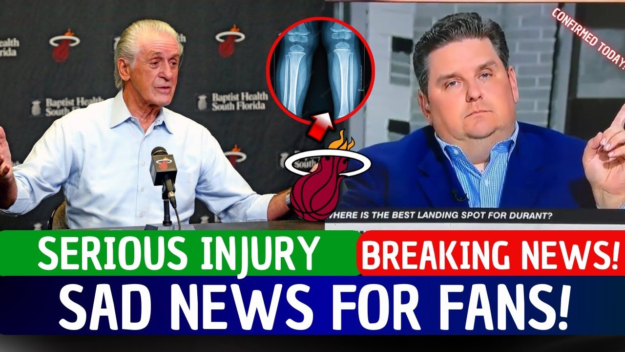 INJURY REPORT! HEAT STAR SUFFERS SERIOUS INJURY! PAT RILEY IN TROUBLE ...