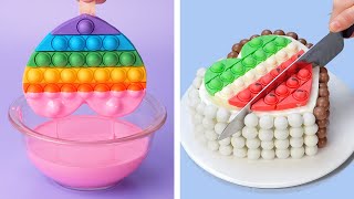So Fancy Heart Cake Decorating Idea for your Party | Amazing Cake Tutorial | Beyond Tasty