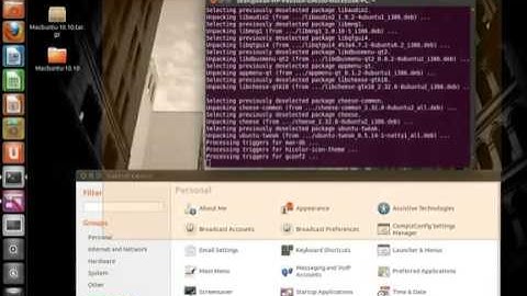 Macbuntu Installation Tutorial