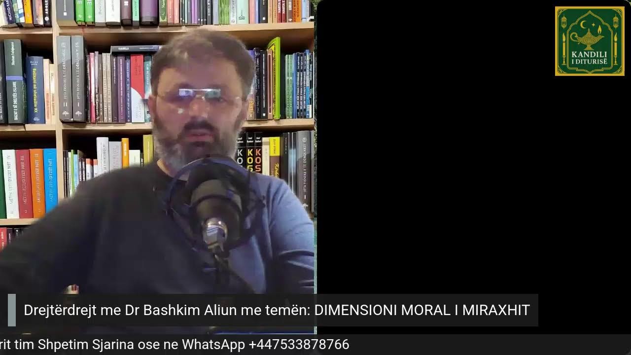 Drejtërdrejt me Dr Bashkim Aliun me temën: DIMENSIONI MORAL I MIRAXHIT