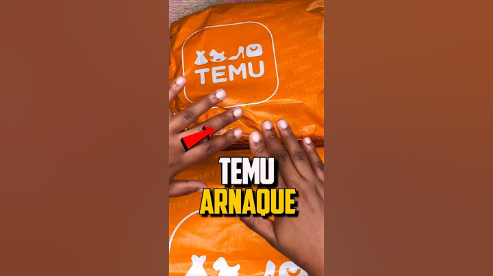 TEMU EST UNE ARNAQUE ?!