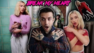 Dua Lipa - Break My Heart Video Reaction