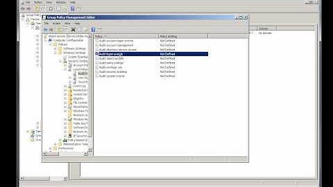 Windows Server 2008: audit object access part a