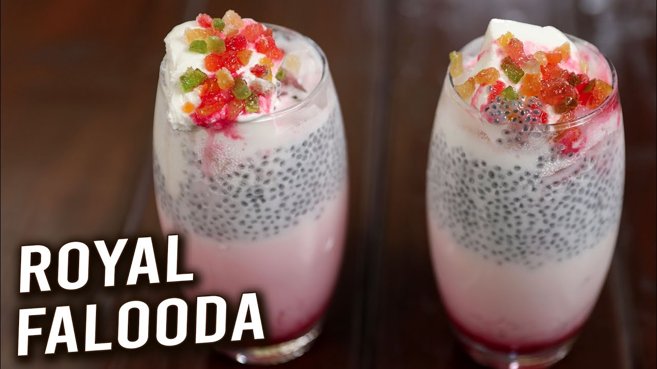 Royal Falooda | How To Make Falooda Sev | Summer Dessert Recipe ...