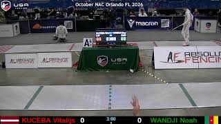 A4 - Cadet Women's Saber - T8 - (WANG vs VINOKUR )  - Orlando, FL 2026