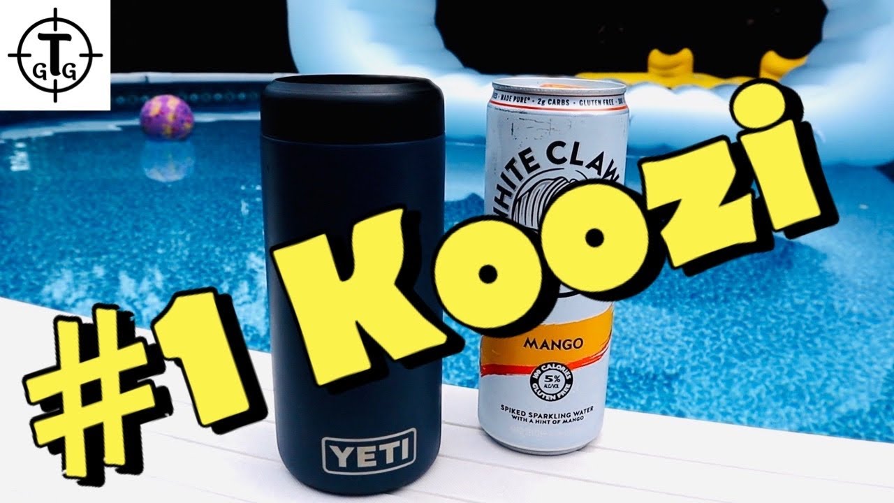 YETI Slim Can Cooler - White