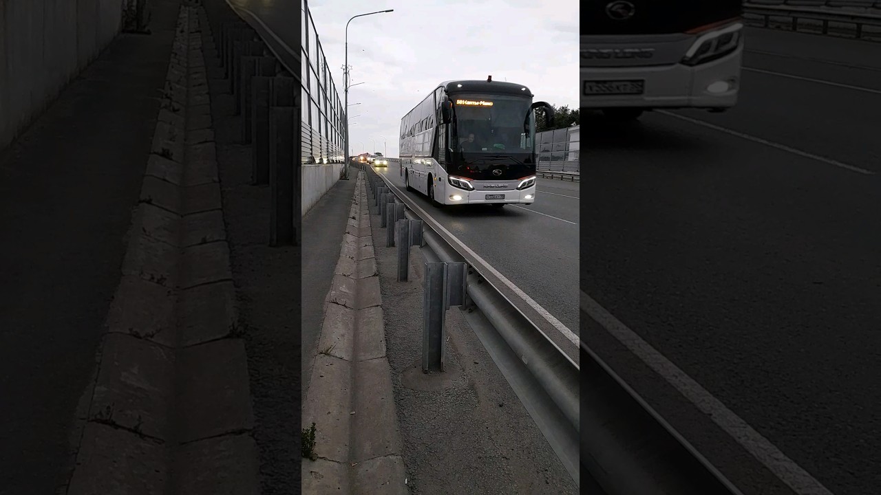 King Long XMQ6129Y | Х 556 КТ 55 | Маршрут 501 Омск - Ханты-Мансийск