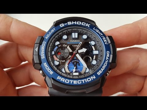 HOW TO SET-UP YOUR CASIO GN-1000 Master of G series GULFMASTER G-SHOCK |  MODULE 5442/5443 TUTORIAL - YouTube