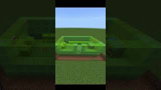 Slime house Timelapse #minecraftbuilds #shorts  #minecraftpe