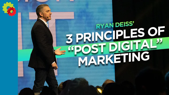3 Principles of "Post Digital" Marketing with Ryan...