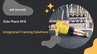 Side Plank for Beginners Right Hand Side