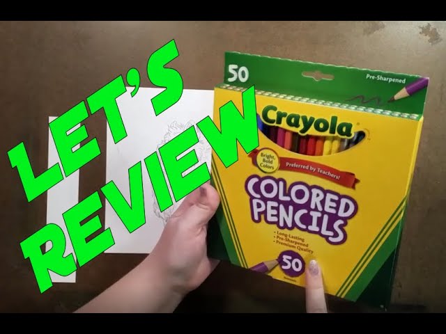 Crayola Color Pencils Review 