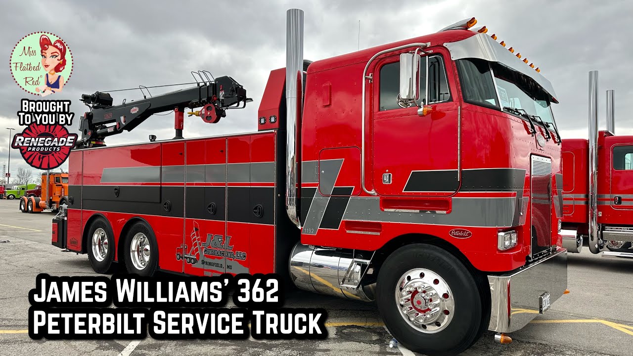 James Williams’ 362 Peterbilt Service Truck Tour YouTube