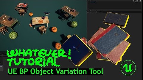 Randomize Static Meshes in Unreal Engine with Blueprints Tutorial