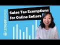 Do You Qualify For a Sales Tax Exemption?