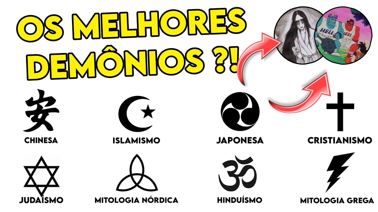 OS DEMÔNIOS E SUAS HIERARQUIAS EM TODAS AS RELIGIÕES EXPLICADO EM 9 ...