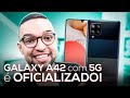 Galaxy A42 com 5G é OFICIALIZADO! Vem conferir o MAIS EM CONTA da SAMSUNG!