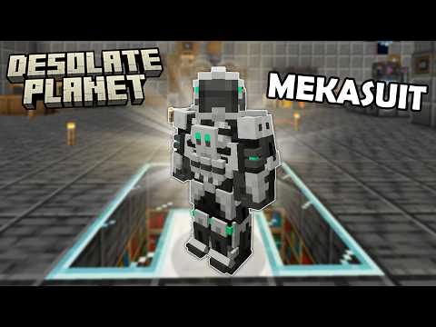 MEKASUIT!! How DIFFICULT WAS IT?! - Minecraft Desolate Planet E21 (1.20)