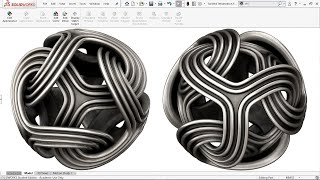 Exercise 77: How to make a 'Tetra Geometry' in Solidworks 2018