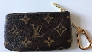 Longchamp Keychain Wallet Unboxing & Comparison with Louis Vuitton Key Pouch  (ENG SUB). 瓏驤鑰匙包開箱. 