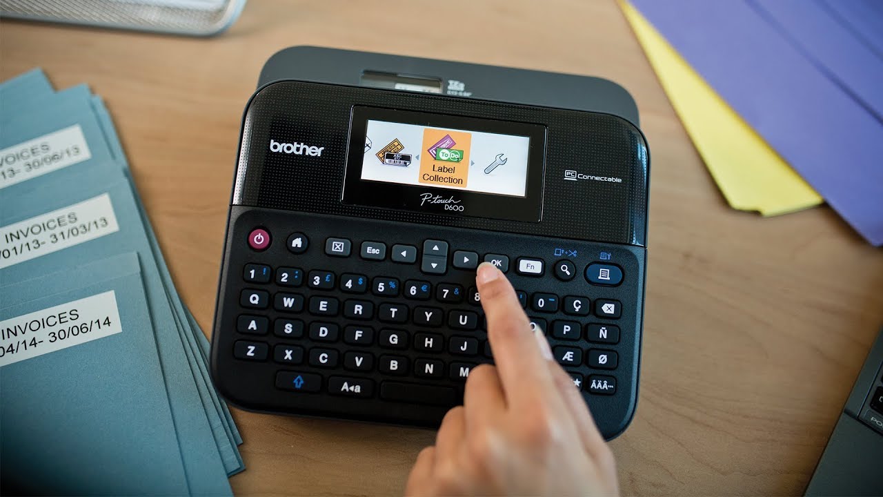 Brother P Touch 1180 Label Maker Change Font Size