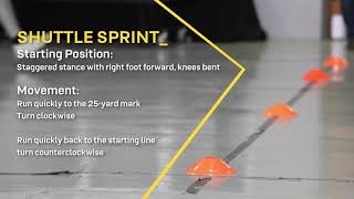 Performing the Shuttle Sprint │ National Guard