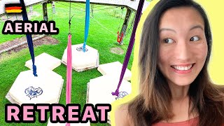 Getting to the Aerial Tower for My First Aerial Silks Retreat (Germany Ep.1)