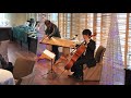 YUMIKO　YAMAZAKI「風の舞」中垣　雅葉　二重奏（チェロ）