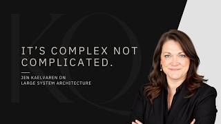 It's Solvable — The Three Steps to Correct Architecture | Jen Kaelvaren