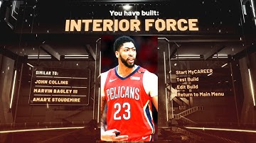 BEST POWER FORWARD BUILD IN NBA 2K20