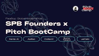 SPB Founders Global x Pitch BootCamp - 1 февраля