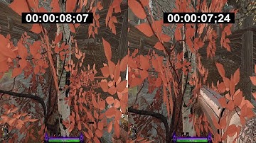 Default Speed vs Move Tech Speed on Sword Grail Knight | Warhammer: Vermintide 2