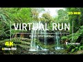 Virtual run russell falls trail 4k  treadmill workout  virtual scenery  tasmania