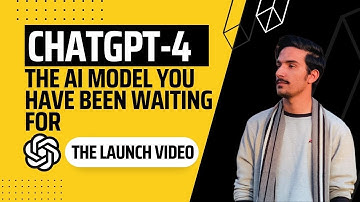 First to Experience ChatGPT4: The Release Video - Unveiling the Next Generation of AI Language Model