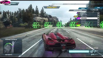 NFS MW - Online Race w/ Koenigsegg Agera R