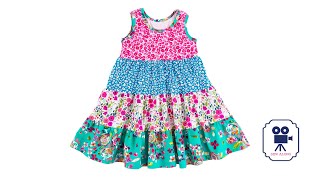Kaki with Tiered Add-On Sew Along