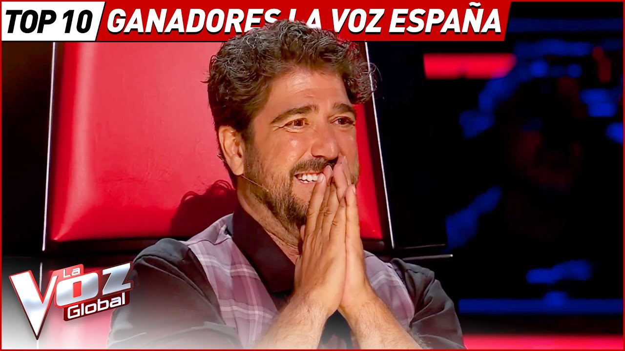 Los 10 GANADORES de las 10 temporadas de La Voz España 🇪🇸