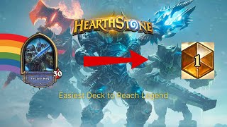 Here's proof that the Rainbow Death Knight Deck is absolutely OP - 2024 (Hearthstone-legend rank)