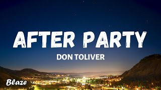 Don Toliver - After Party (Lyrics)