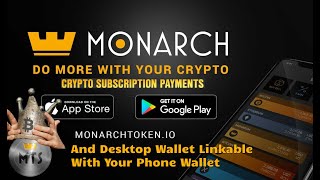 Monarch Wallet Features Desktop And Phone Version Link-able, Recurring Payments Feature