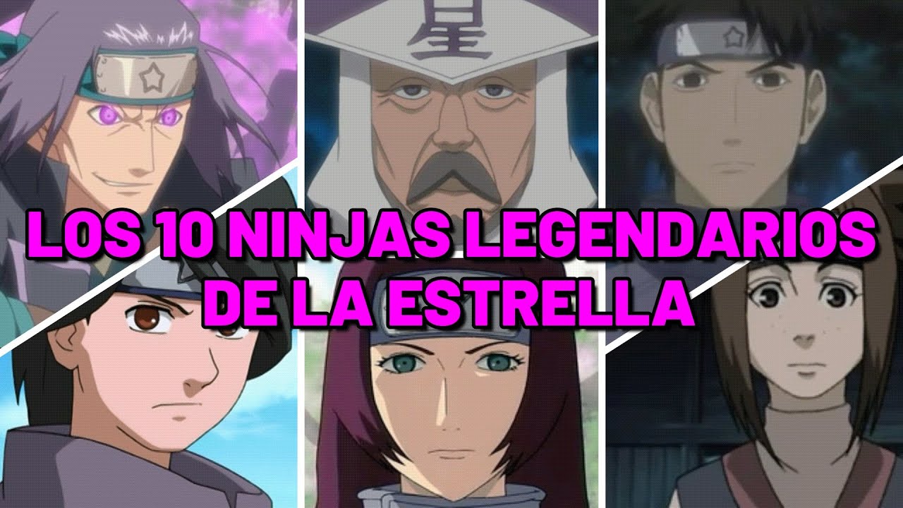 Los 10 ninjas MAS FUERTES de la aldea de la Estrella (HOSHIGAKURE) 🍥🍥