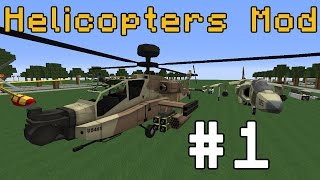 Minecraft Epic Helicopter and Plane Mod! #1 screenshot 4
