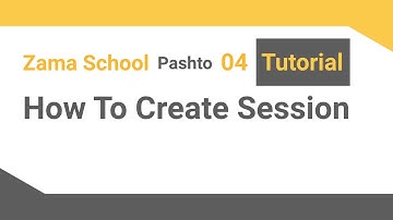 Zama School Software - 4: How to create session in your school management system