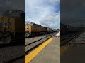 Rear DPUs on UP grain #train #unionpacific