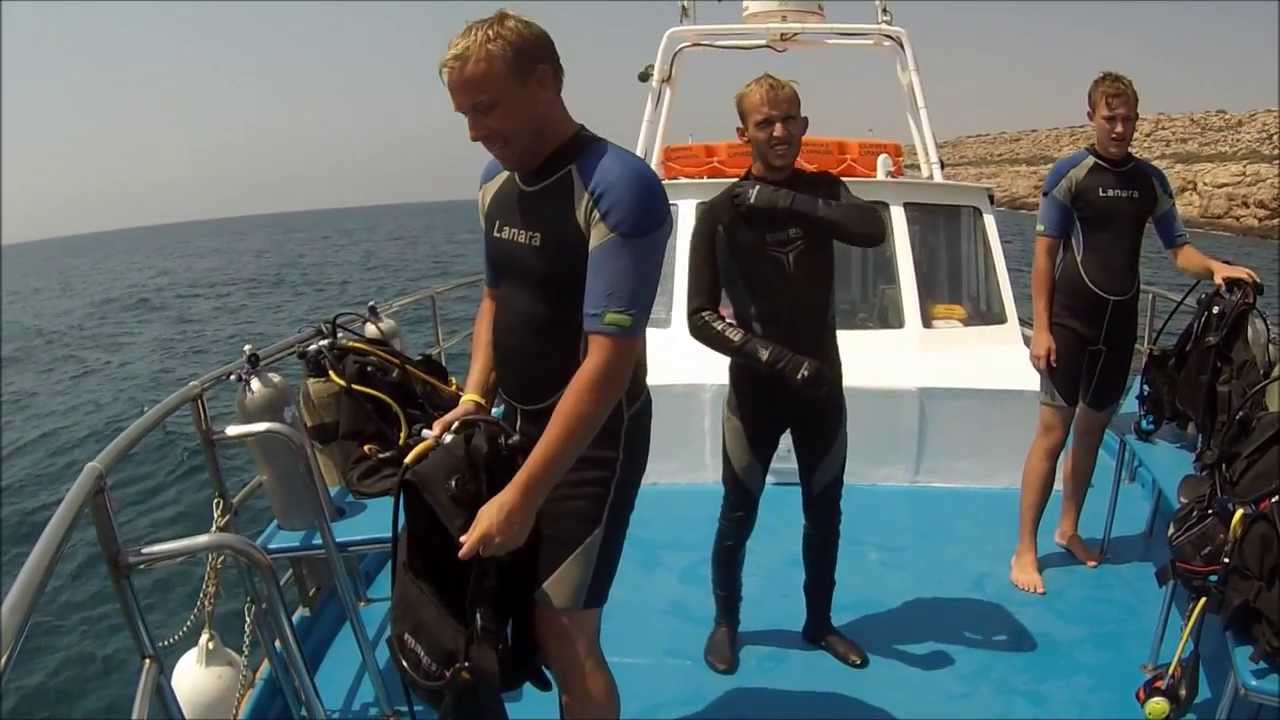 BOAT DIVING SAFARI PIRATE REEF PYLA RANGE VIKING DIVERS CENTER LARNACA