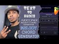 Hollywood floss generates a midi melody with audiocipher vst3